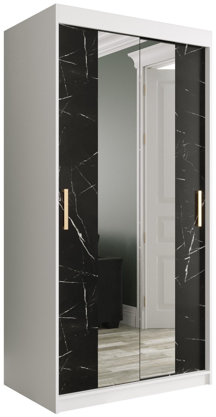 ABIKS MÖBEL Schwebetürenschrank MARMUR T1 Kleiderschrank, günstig online kaufen