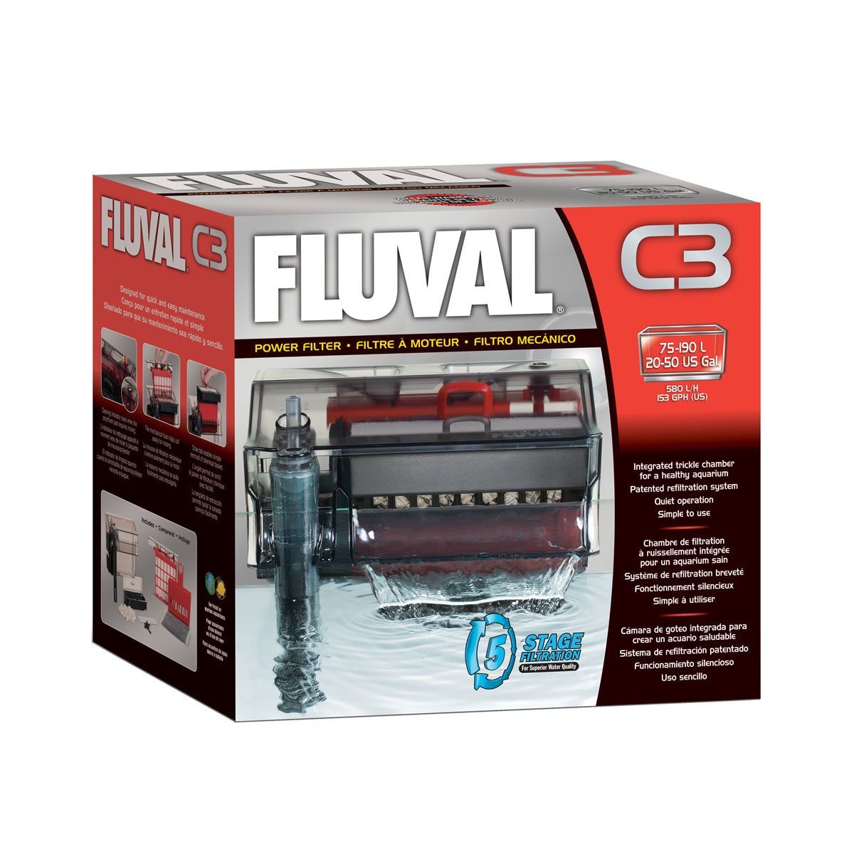 FLUVAL Aquarienpumpe Filter C3