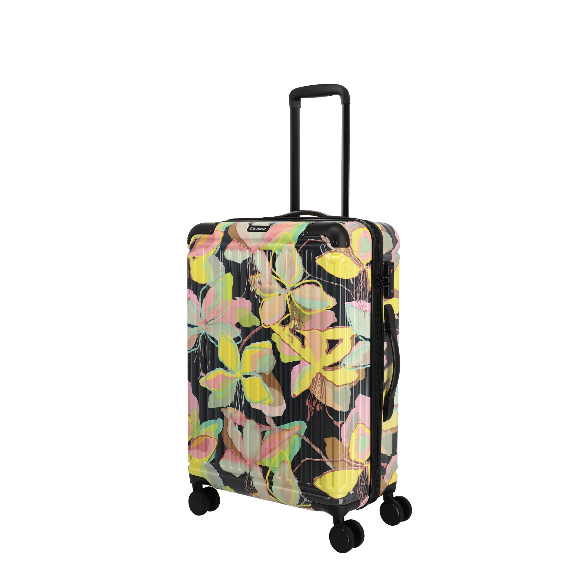 travelite Trolley CRUISE Trolley M (67 cm) mit 4 Rollen, 4 Rollen