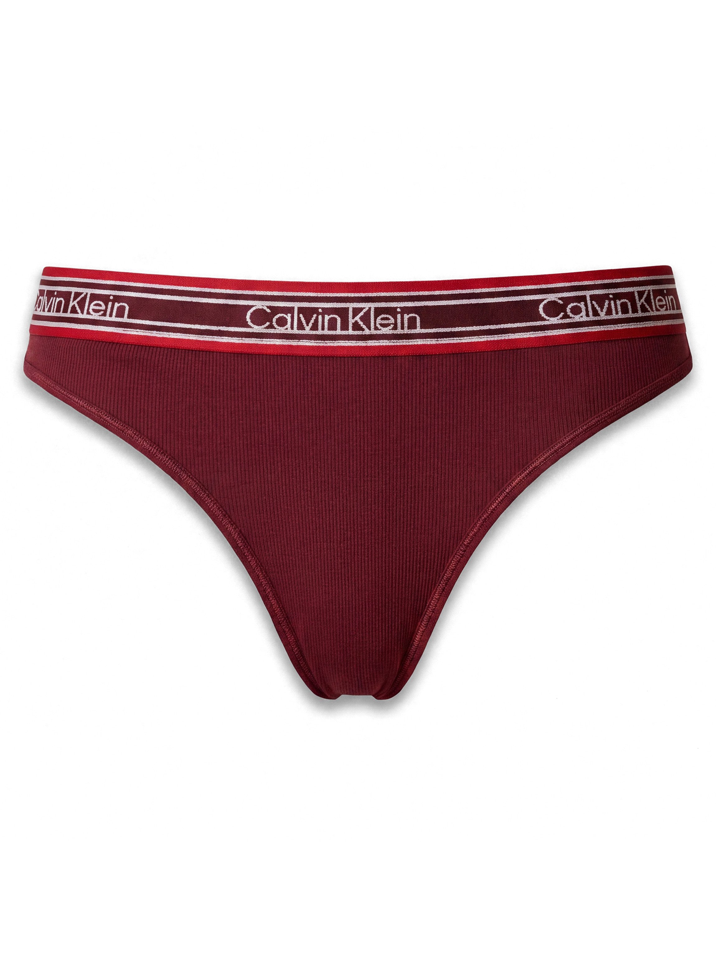 Calvin Klein Underwear Tanga THONG Körpernahe Passform mit elastischem Bund