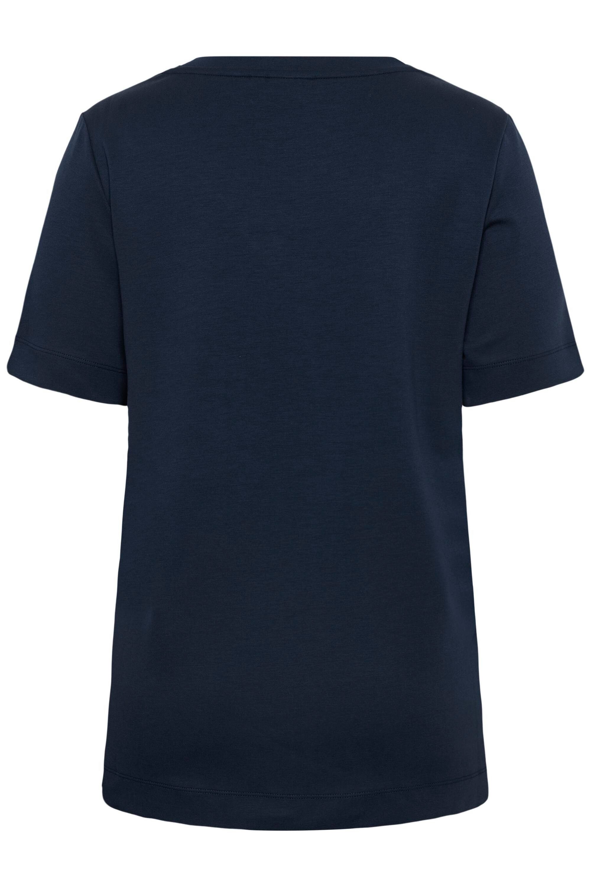 KAFFE Curve T-Shirt T-Shirt kurzarm KCannia Große Größen – Bild 5 von 5