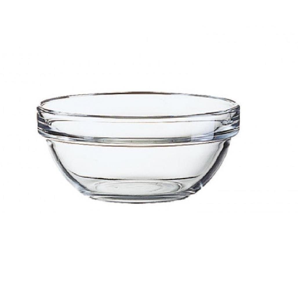 ARCOROC Servierschüssel Arcoroc Empilable Stapelschale 12 cm 6er Set, Glas, (Spar-Set)