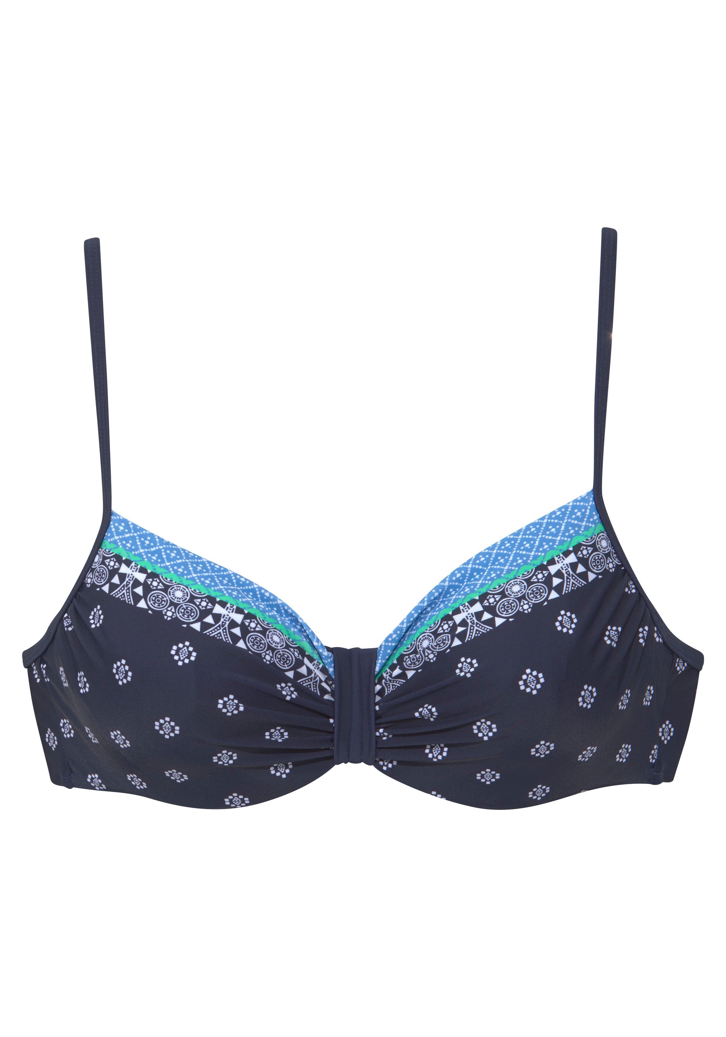 LASCANA Bügel-Bikini-Top Jimer, im modischen Print günstig online kaufen