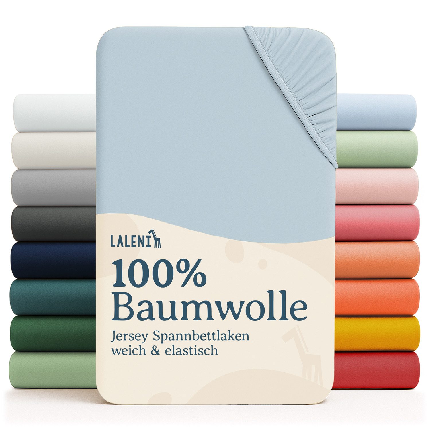 Laleni Spannbettlaken Atmungsaktives weiches und wärmendes Spannbettlaken, günstig online kaufen