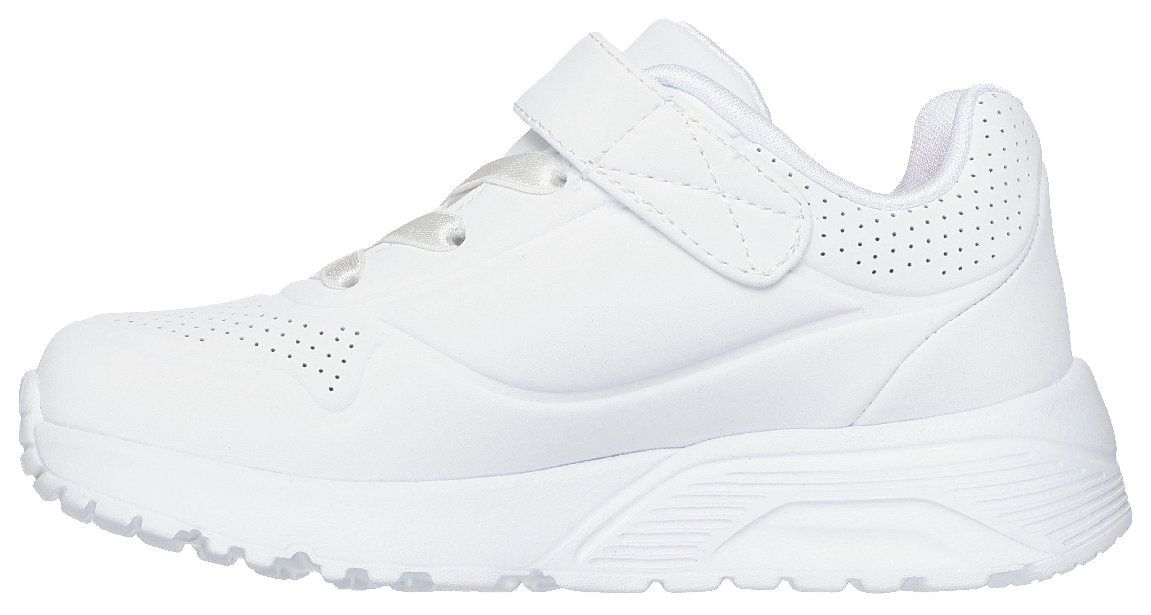 Skechers UNO LITE Sneaker Klettschuh mit bunten Herzen, Größenschablone zum Download