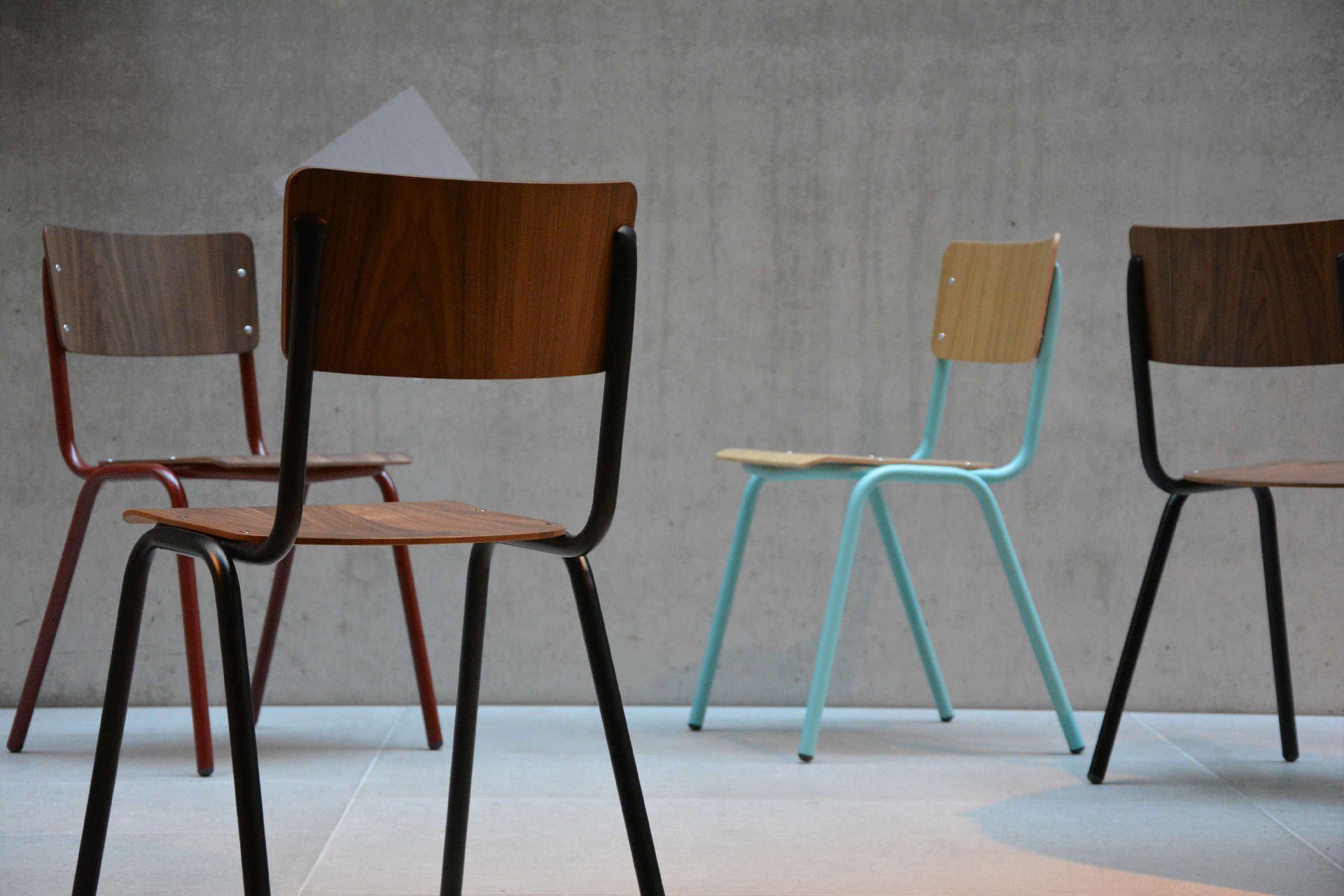 jankurtz Stuhl Zero, stapelbar, Türkis / günstig online kaufen