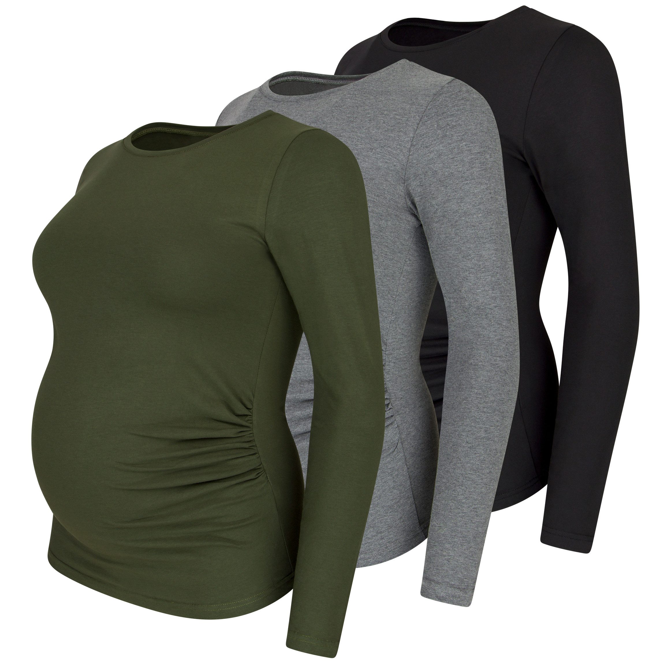 Umstandsshirt Langarm Basic Umstandsmode