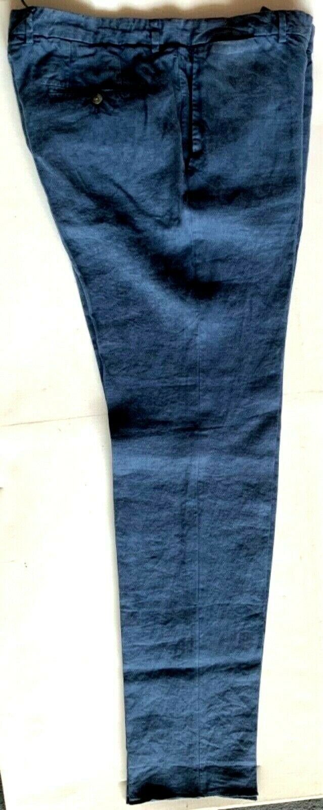 HUGO Leinenhose Hugo Boss Herren Hosen, Hugo Boss Boss Barlow-D Leinen Hosen