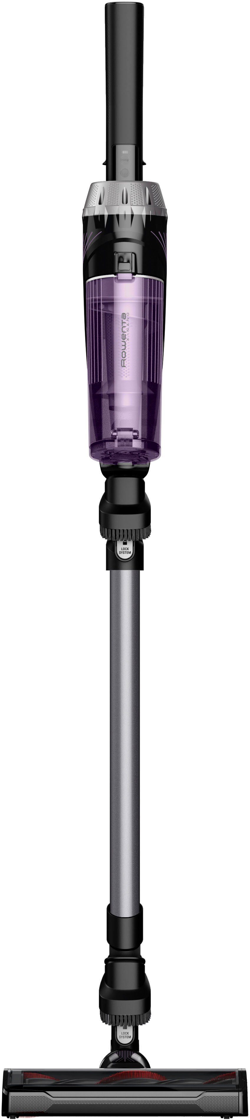 Rowenta Akku-Hand-und Stielstaubsauger RH1128 X-Nano, beutellos, Leichtgewicht, leistungsstark, hohes Fassungsvermögen, platzsparend