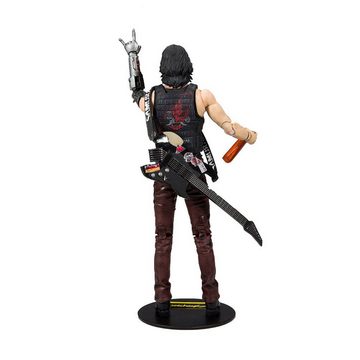 McFarlane Toys Merchandise-Figur Coole Cyberpunk 2077 Figur von Johnny Silverhand, Rockerboy Johnny, (Figur mit Zubehör), Actionfigur von Johnny Silverhand