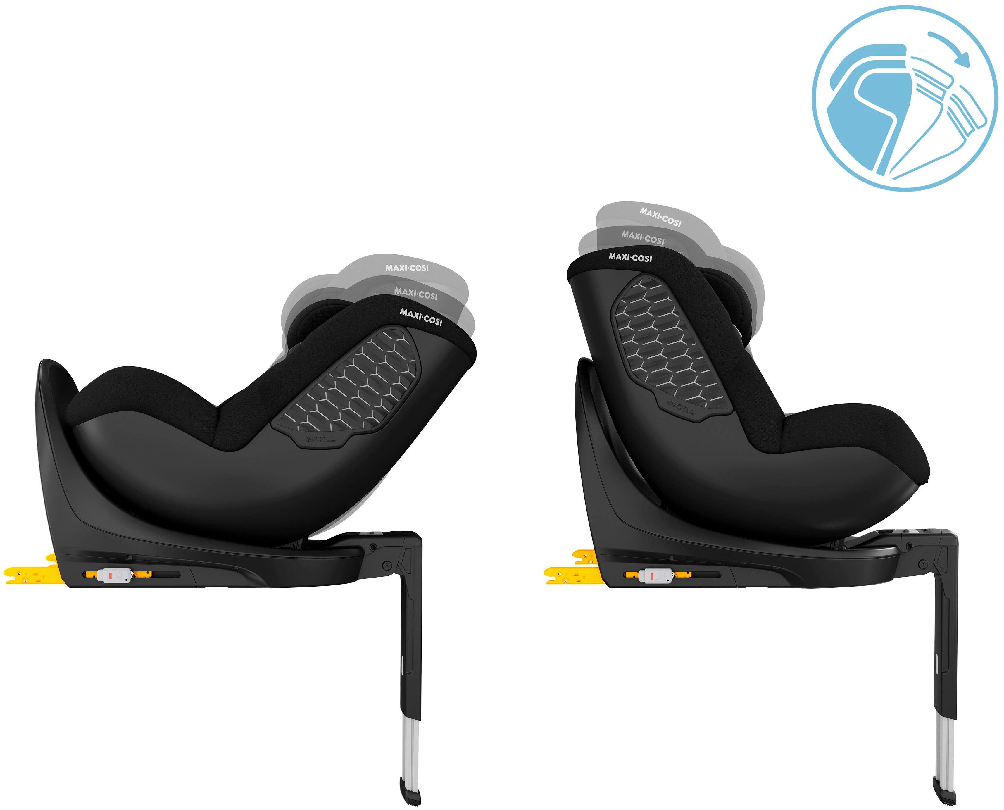 Maxi-Cosi Autokindersitz Mica 360S, ab: ab Geburt, bis: 4 Jahren, ab: 40 cm, bis: 105 cm, 360° drehbar