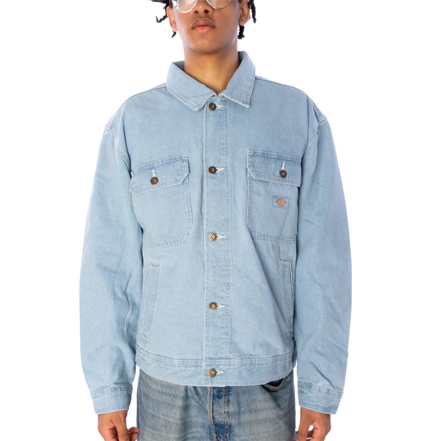 Dickies Jeansjacke Jeansjacke Dickies Madison klassischer Umlegekragen