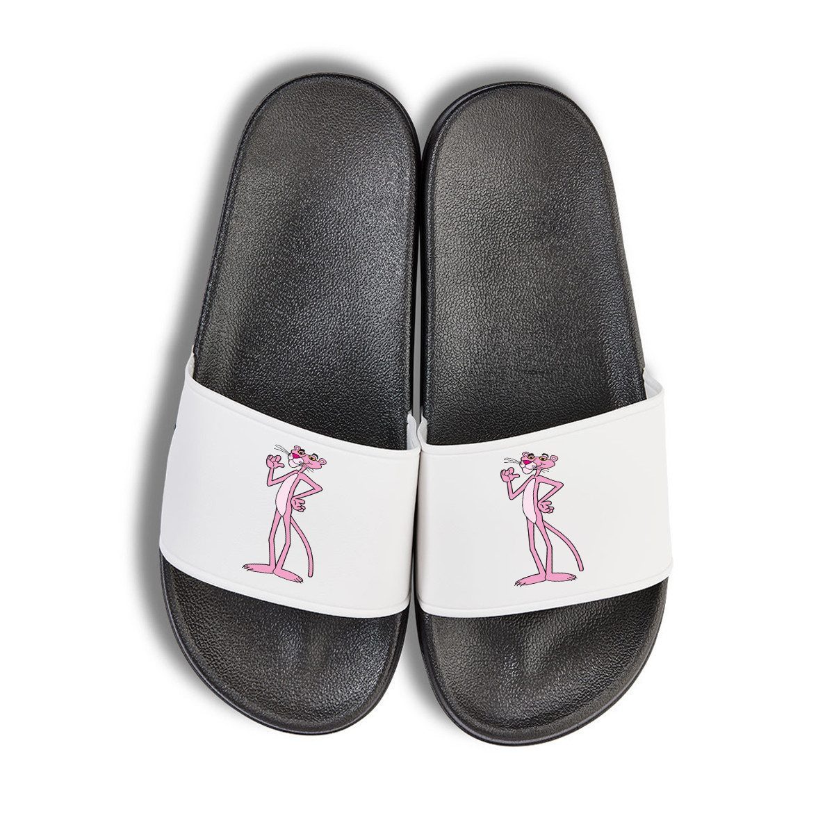 Youth Designz Pink Panther Unisex Badelatschen Flip Flips Badeschuh mit lustigen aufdruck für Damen und Herren