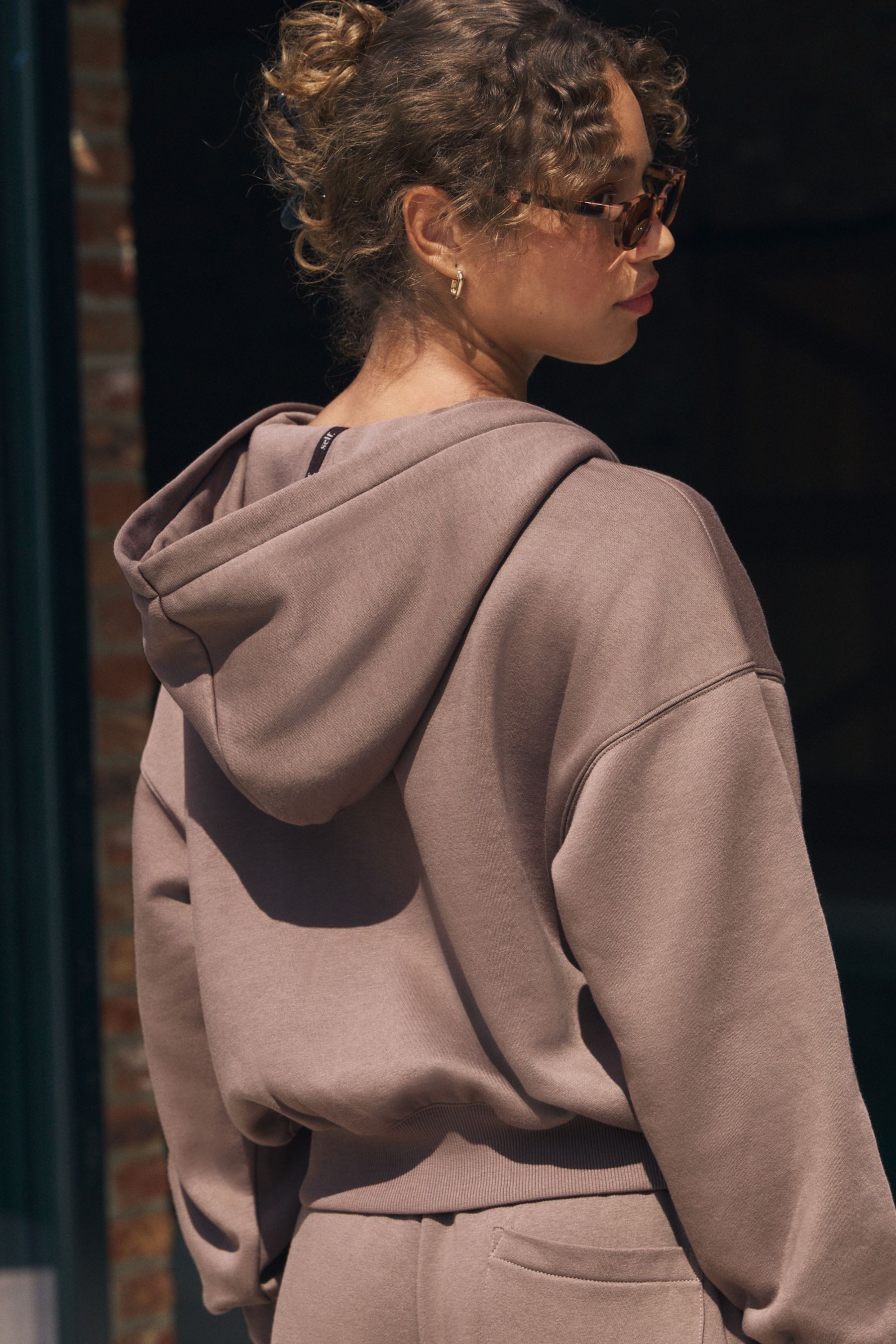 self Sweater Kapuzenjacke mit Reißverschluss (1-tlg) günstig online kaufen