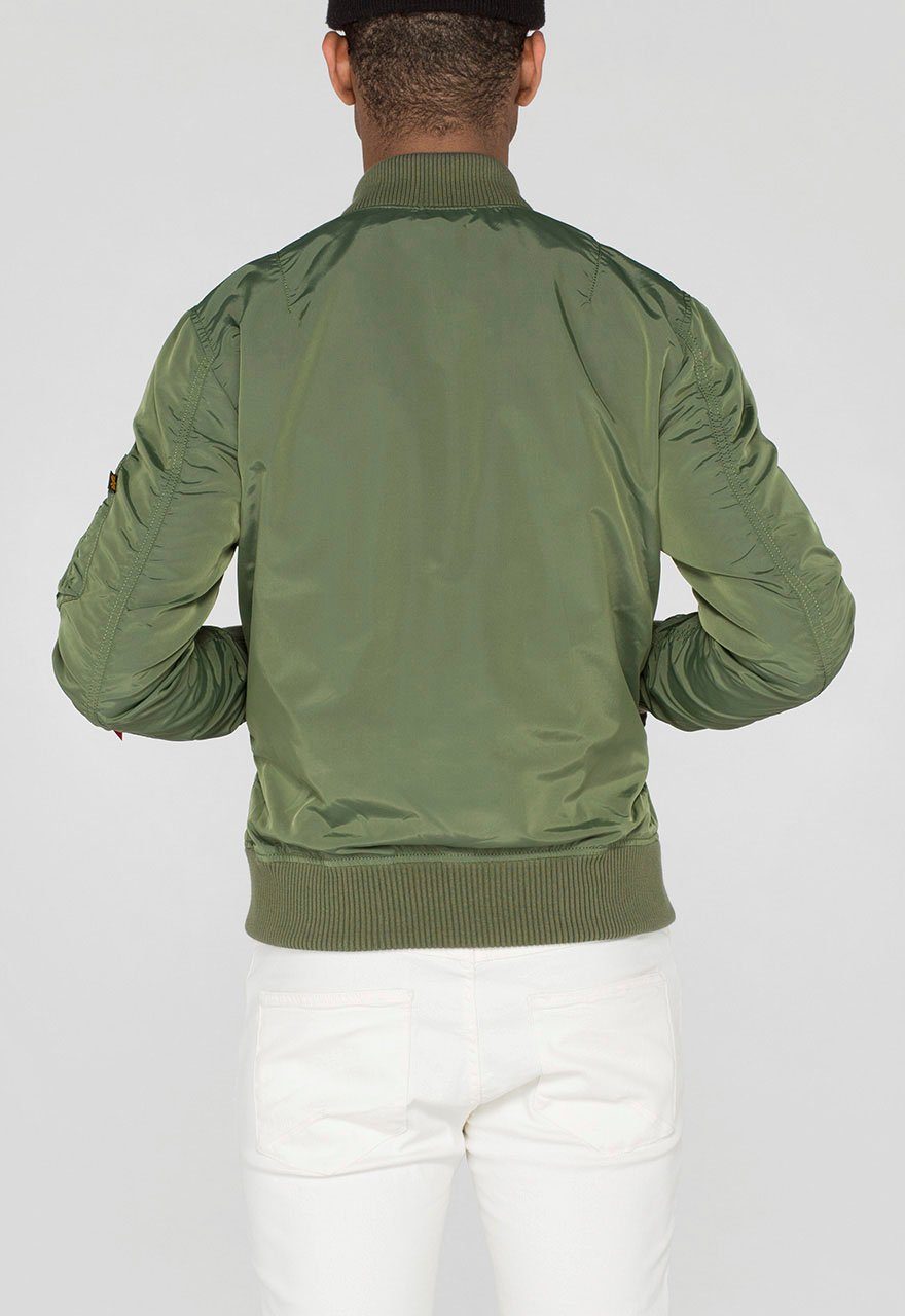 green MA-1 Alpha Industries Bomberjacke TT sage