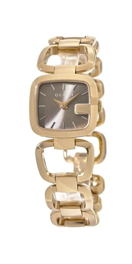 GUCCI Luxusuhr GUCCI G-Gucci Gold Braun YA125511