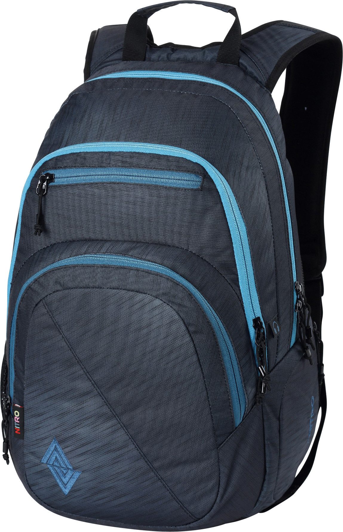 NITRO Schulrucksack CHASE, haze, Reisetasche, Travel Bag, Alltagsrucksack, Daypack, Schoolbag