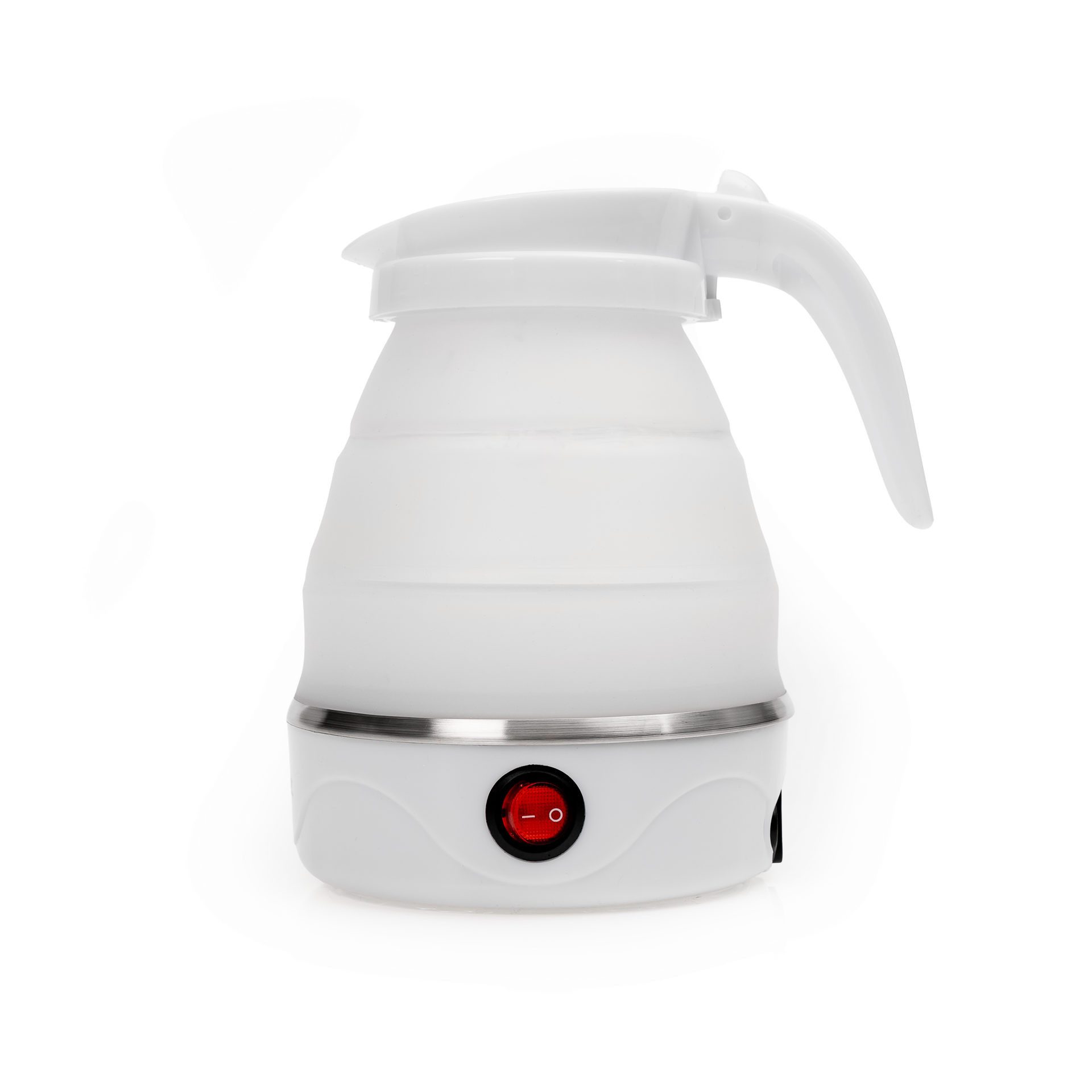 Platinet Wasserkocher Klappbarer Elektrischer Wasserkocher für Küche und Büro, 0,6 l