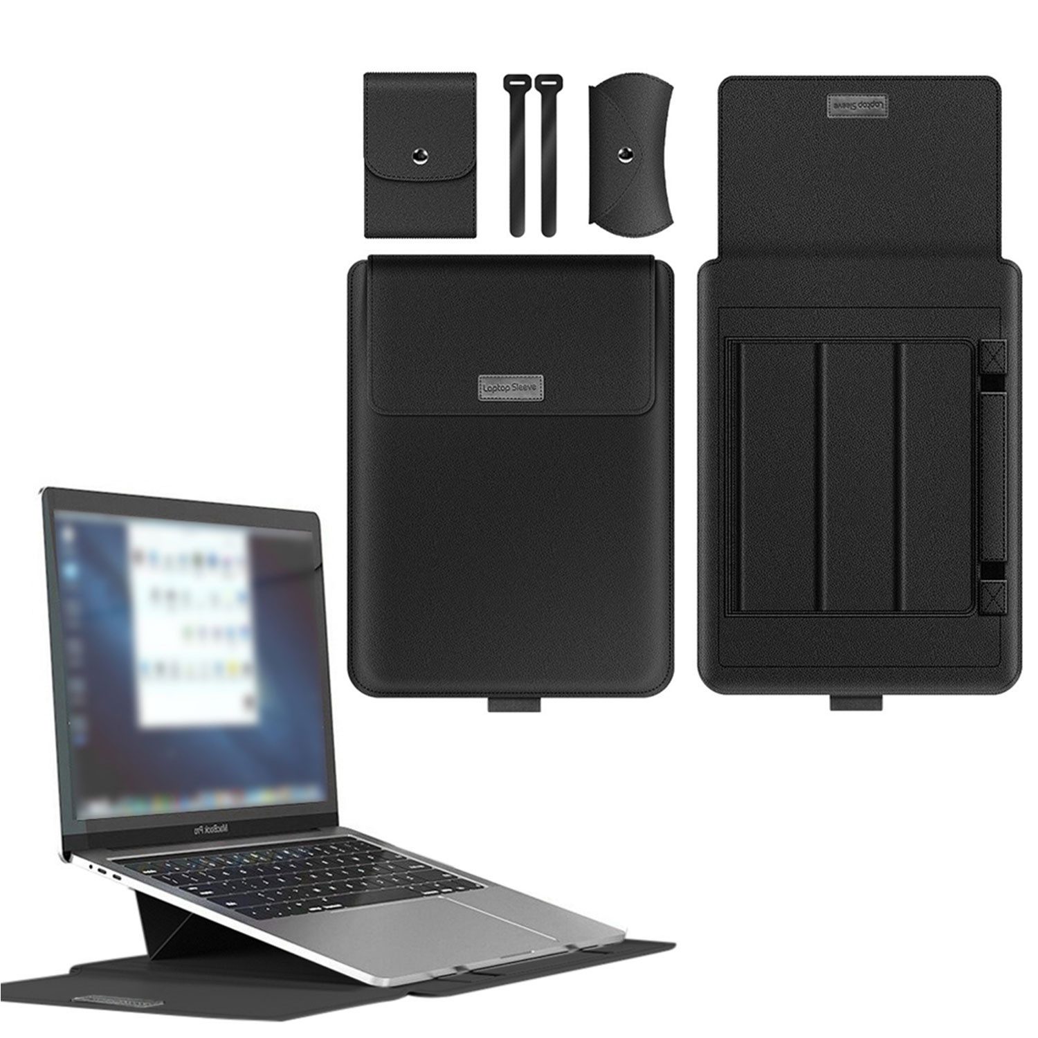 Refttenw Laptoptasche Laptop-Hülle mit klappbarem Ständer Tragbar Tablet-Hü günstig online kaufen