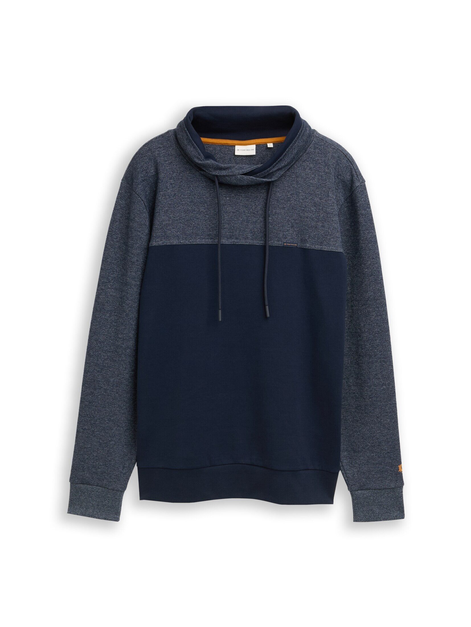 TOM TAILOR Sweatshirt Strick & Sweatshirts Snood Sweatshirt mit Struktur-Mi günstig online kaufen