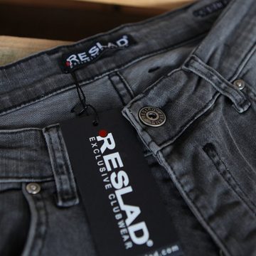 Reslad Stretch-Jeans Reslad Jeans-Herren Slim Fit Basic Style Stretch-Denim Jeans-Hose Stretch Jeans-Hose Slim Fit