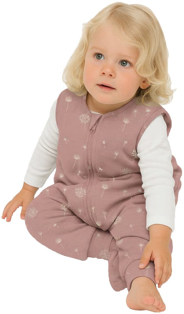 Fillikid Babyschlafsack Sommerschlafsack mit Beinen, für den Sommer und Raumtemperatur über 24°
