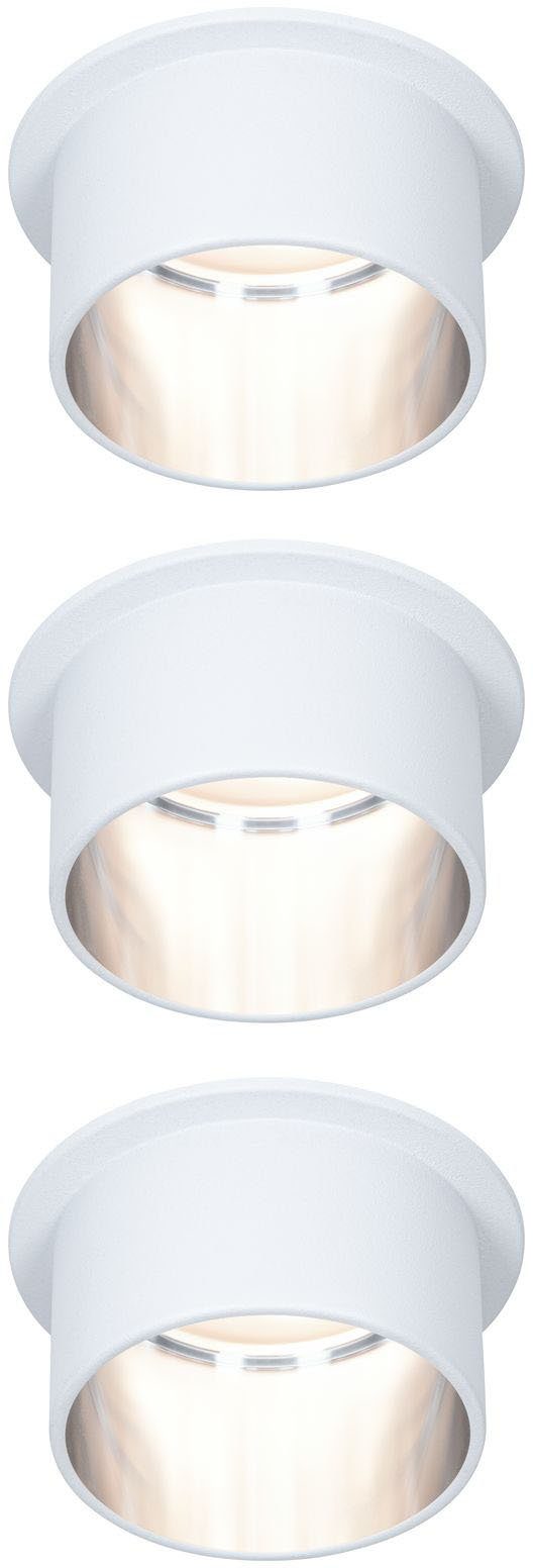 LED LED-Modul, auswechselbarem Leuchtmittel Inklusive LED 3-Stufen-dimmbar, wechselbar, Gil, Warmweiß, Helligkeitsstufen, Einbauleuchte LED Paulmann mehrere