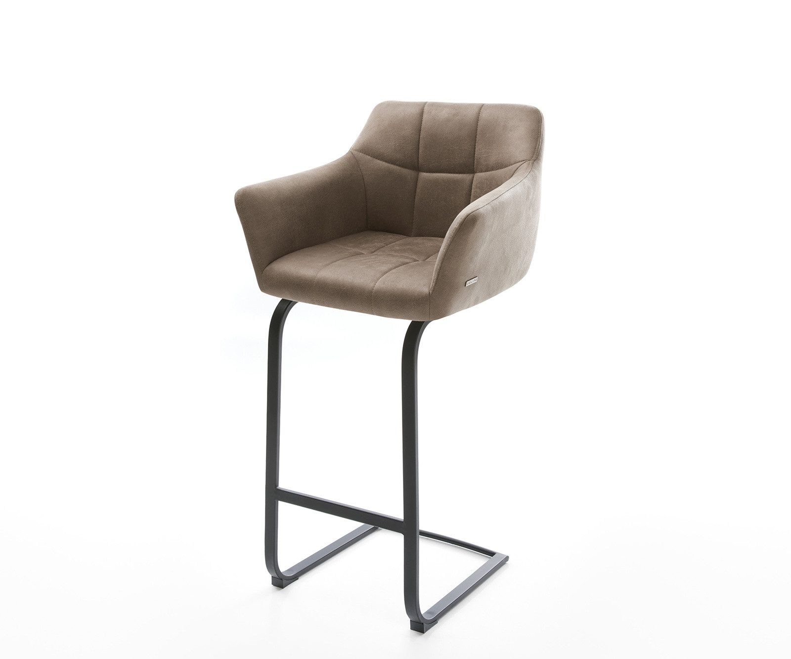DELIFE Barhocker Yulo-Flex, Freischwinger flach Metall günstig online kaufen
