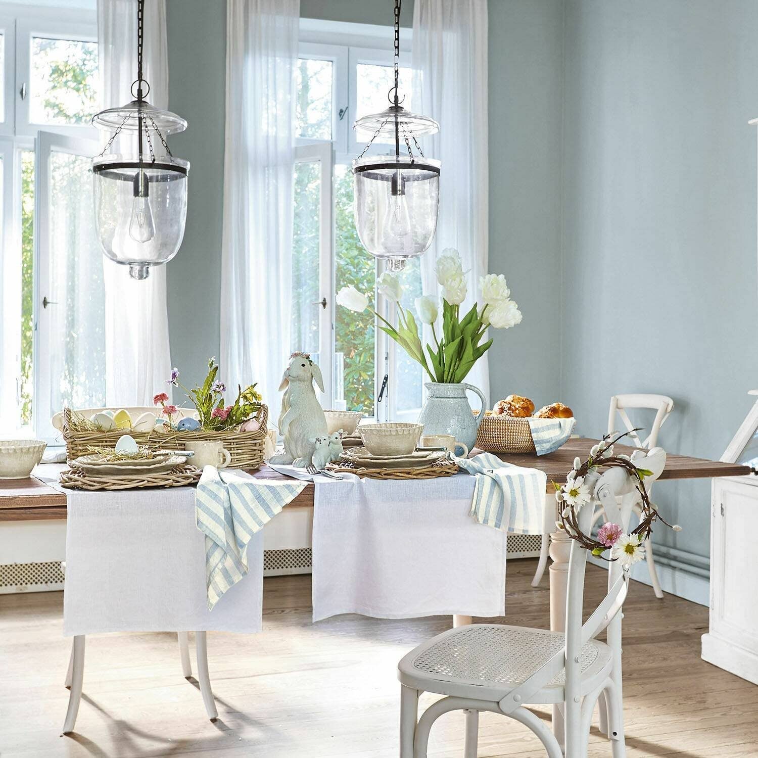 Mirabeau Tischvase Vase Flint grau