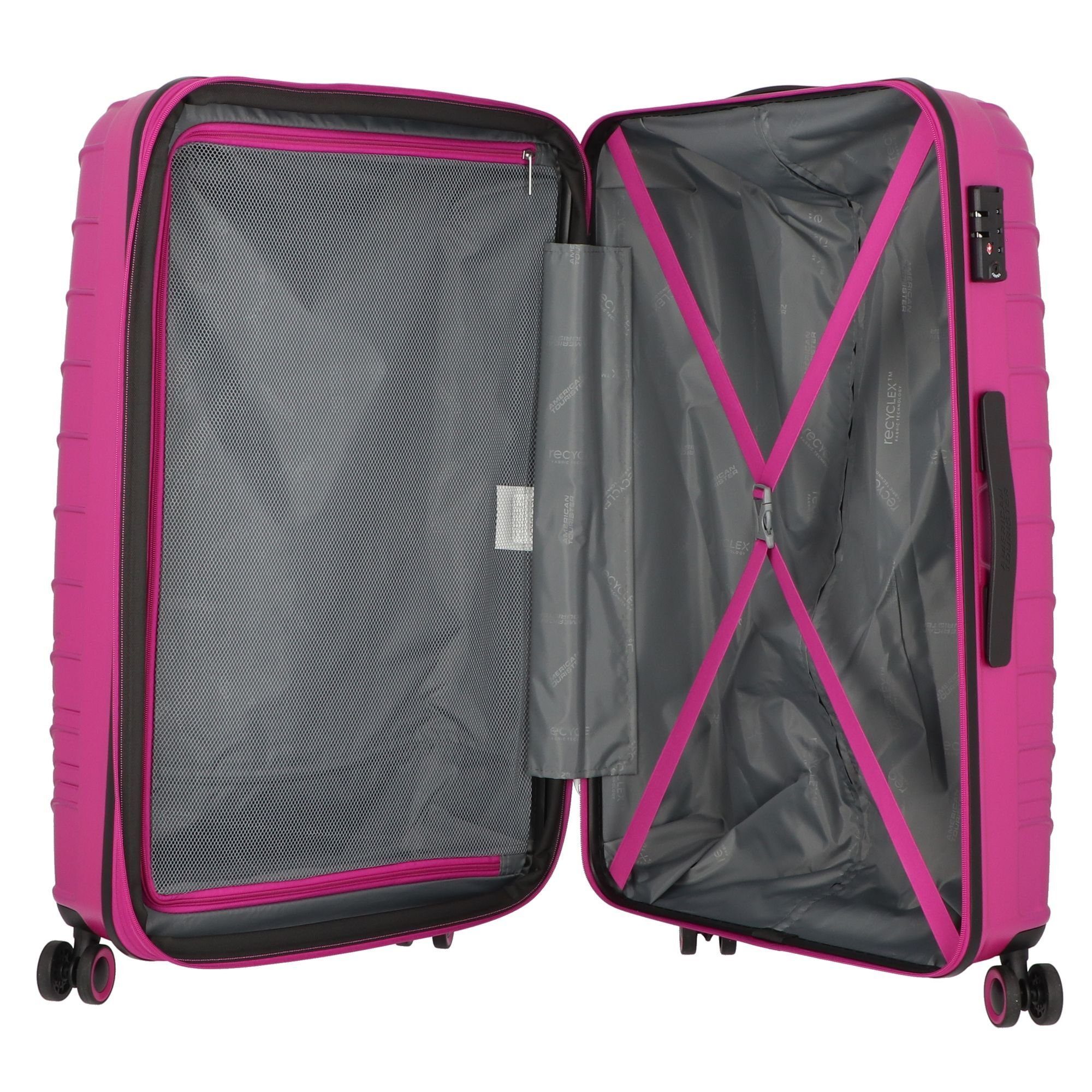 Speedstar, American ABS Tourister® orchid Hartschalen-Trolley 4 Rollen,