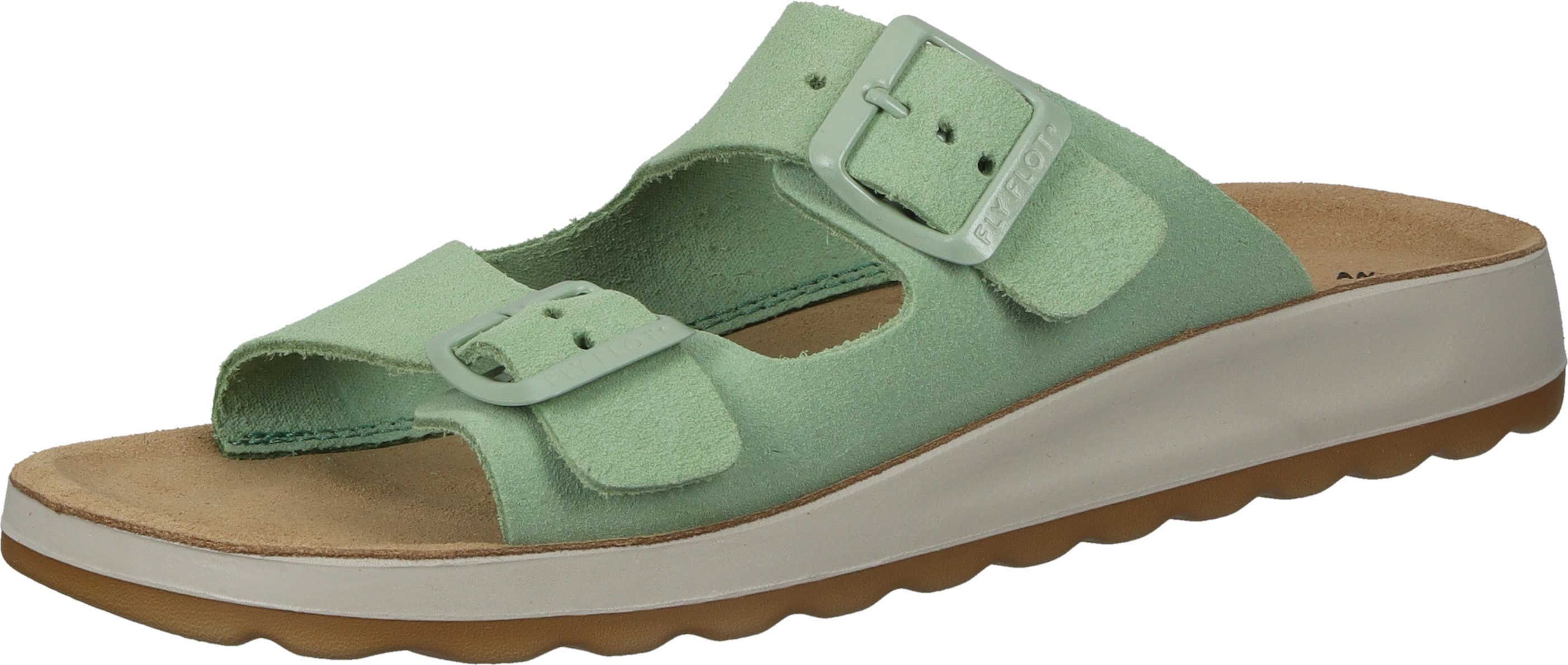 Fly Flot Мулы Pantolette aus Veloursleder