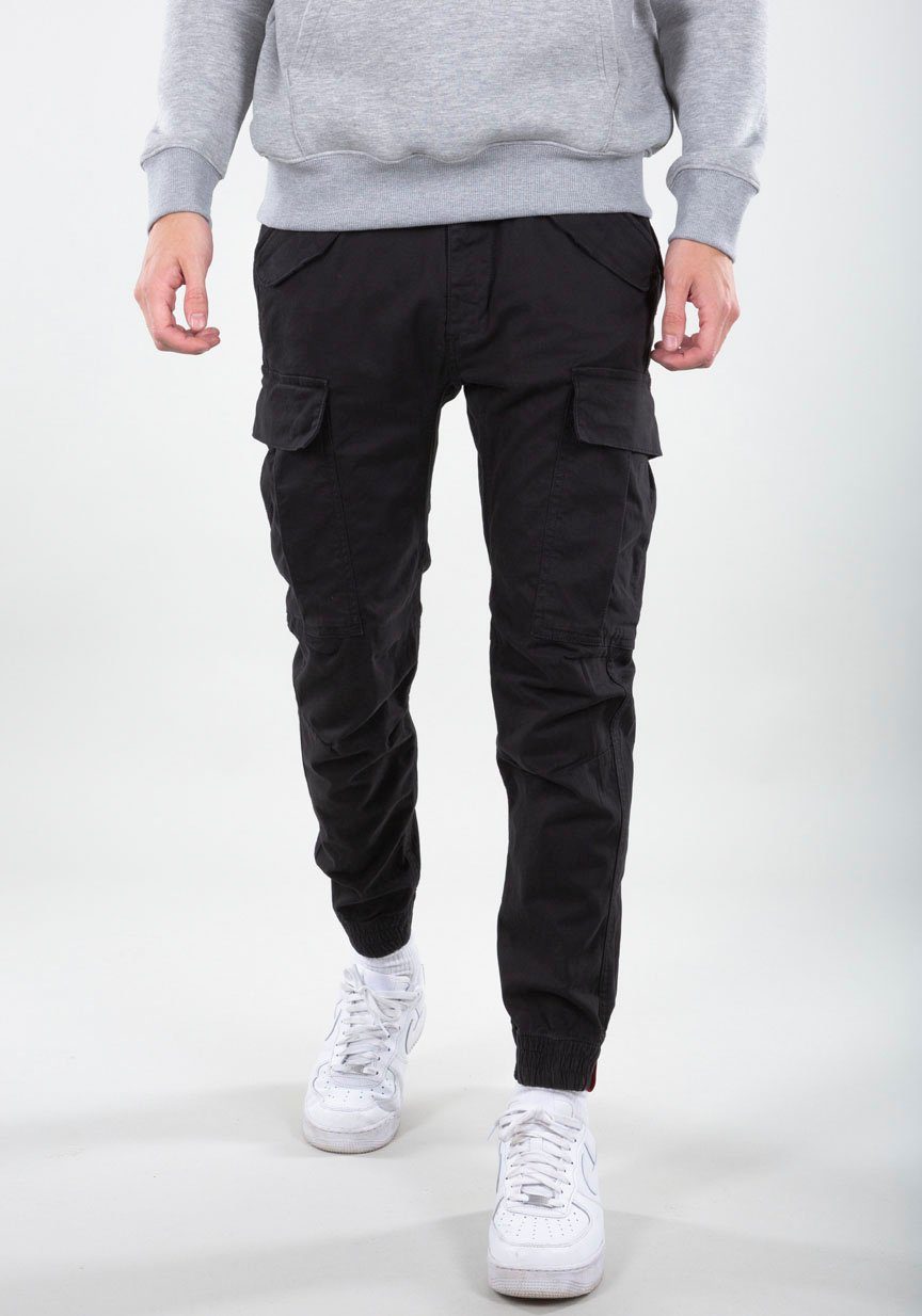 führend Alpha Industries black Cargohose Pant Airman