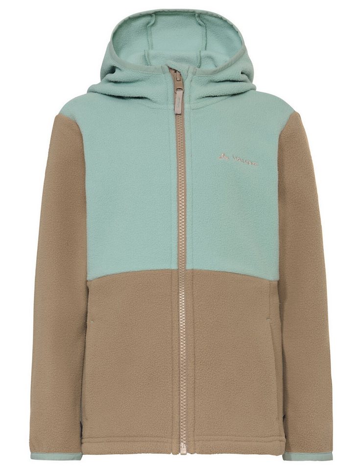 VAUDE Outdoorjacke Kids Pulex Hooded Jacket II (1-St) Kinder Kapuzen-Fleecejacke für Sport, Alltag und Freizeit