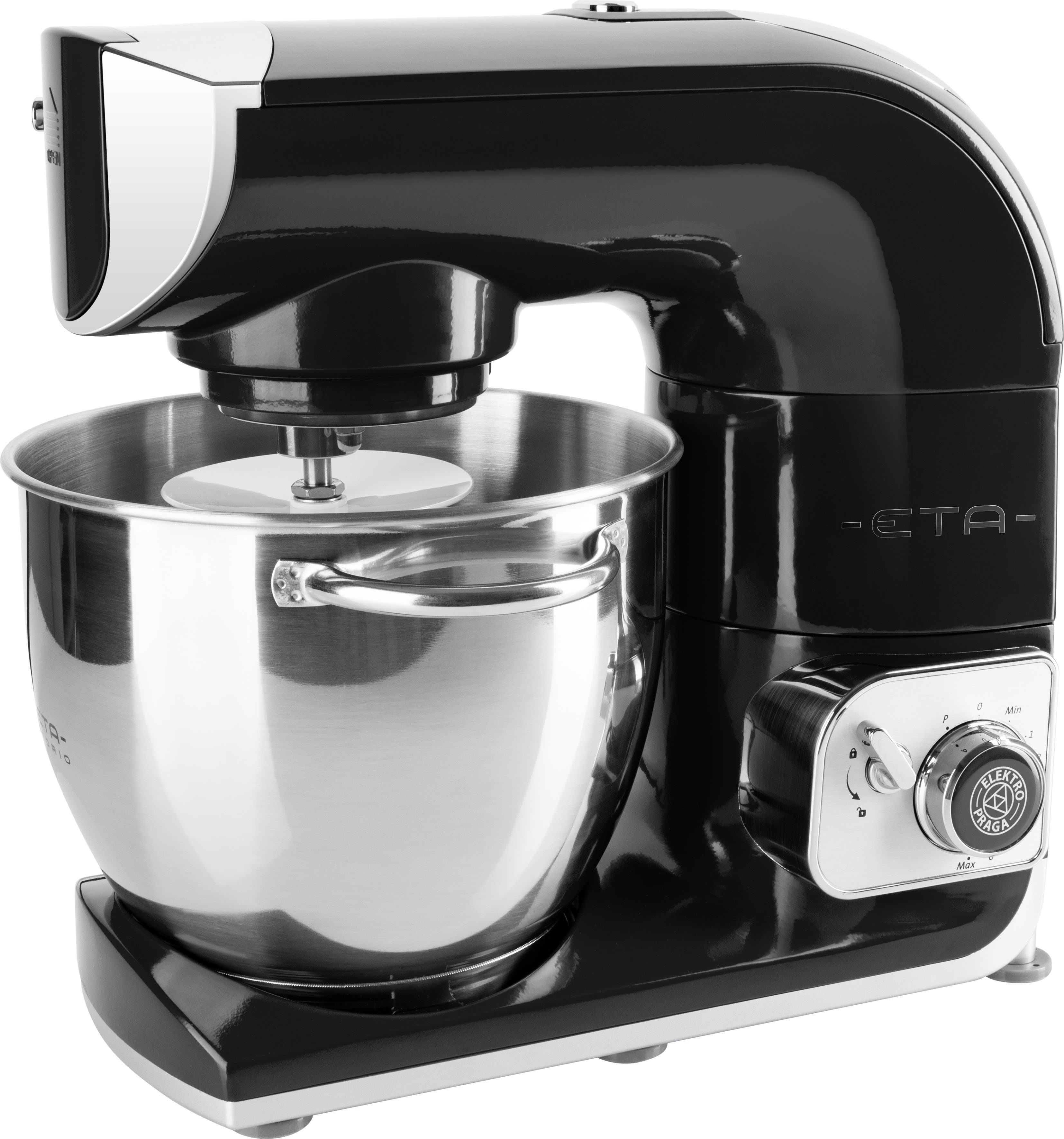 eta Küchenmaschine Gratus Storio, 1200 W, 5,5 l Schüssel, 5,5 l Edelstahlschüssel, PULSE-Funktion