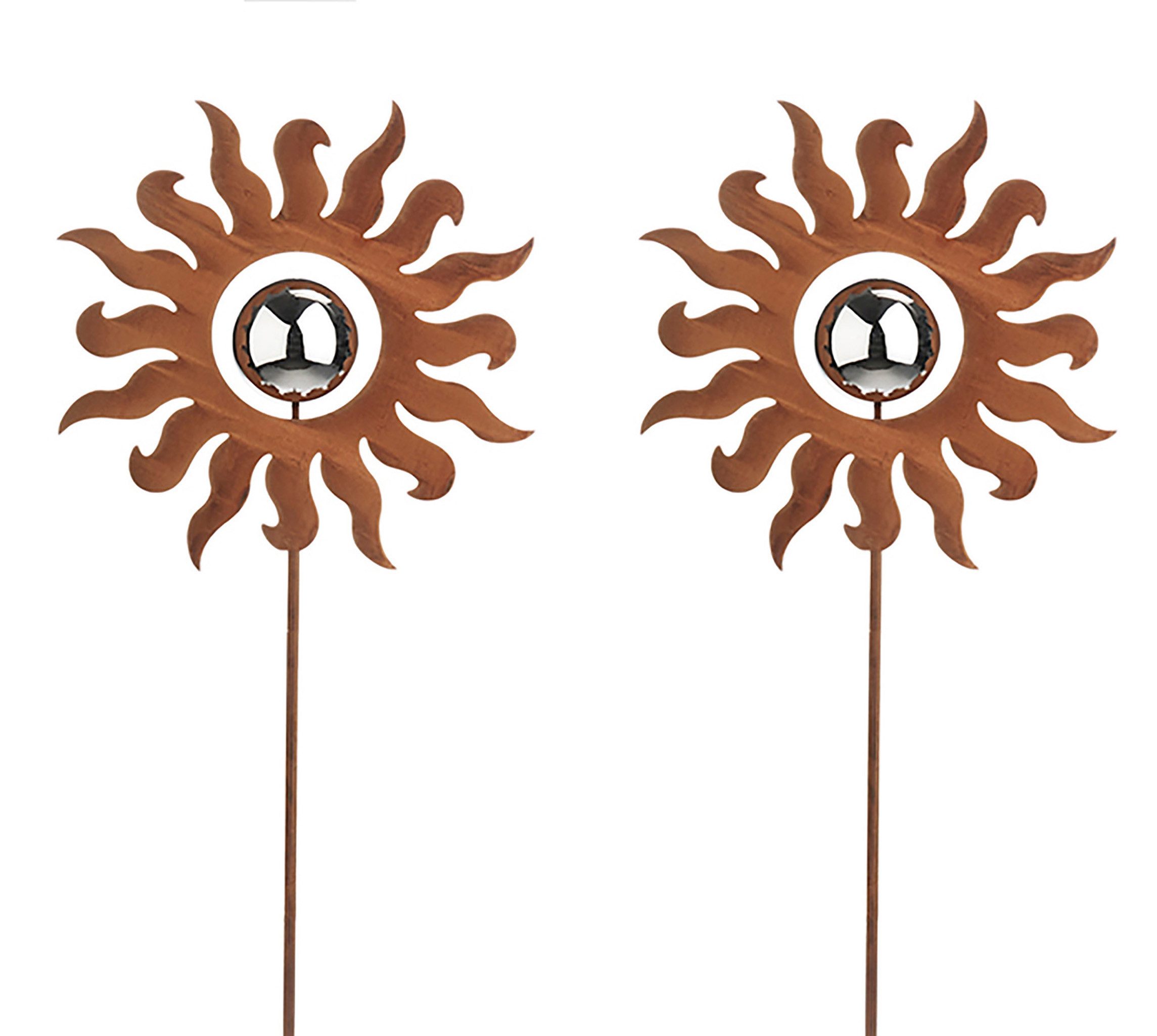 Kobolo Gartenstecker Dekostecker FREYA in Rostoptik günstig online kaufen