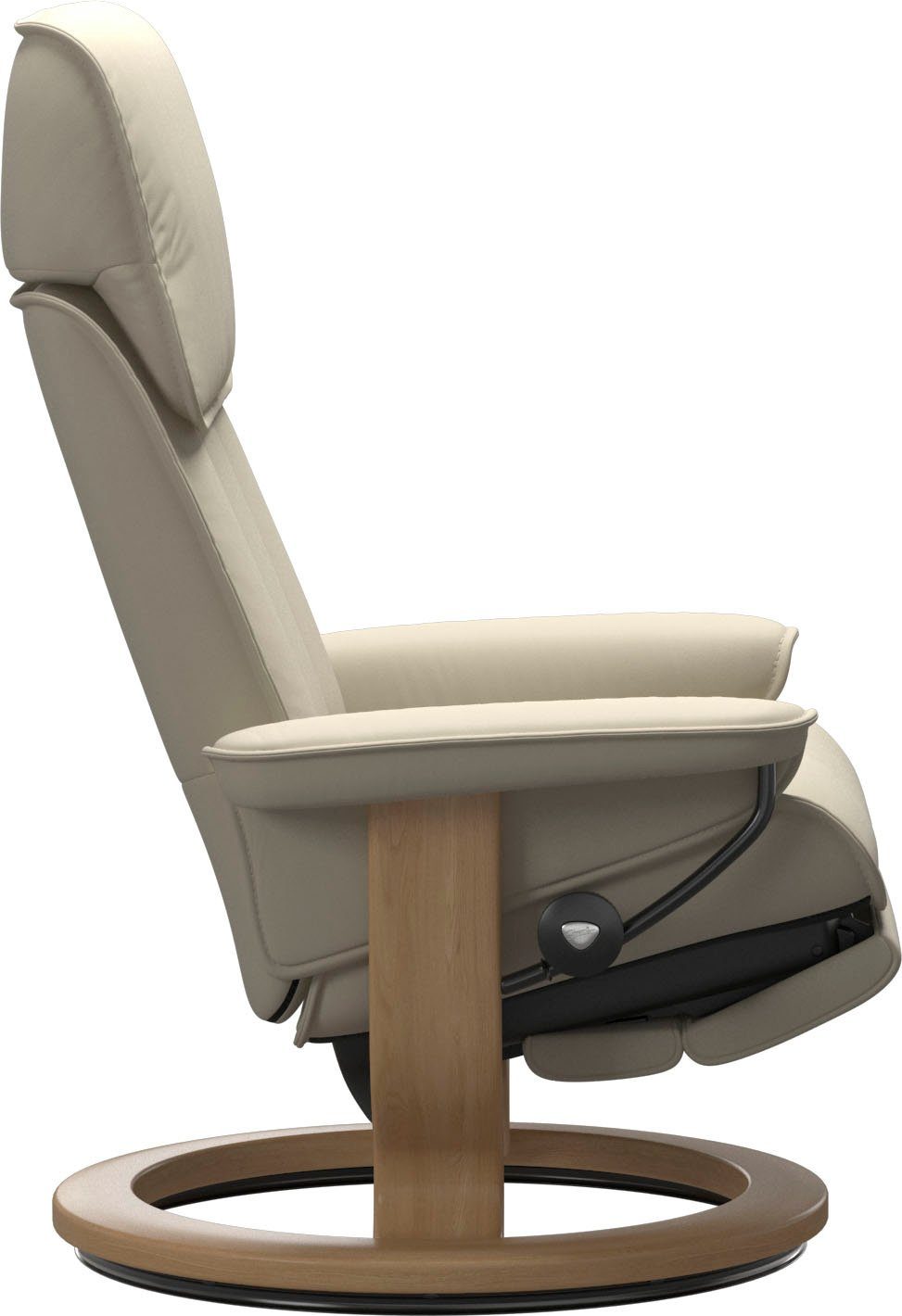 Stressless® Relaxsessel Admiral, verstellbar, optional 2-motorisch, Größe M & L, Gestell Eiche