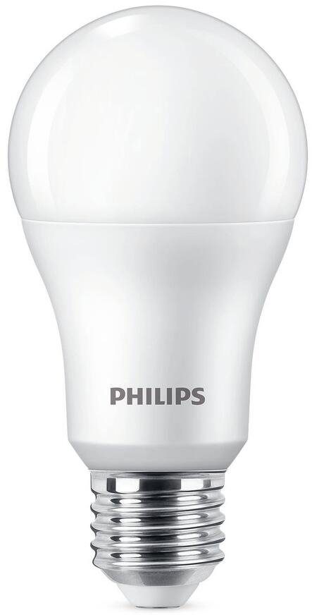 Philips LED-Leuchtmittel LED classic Lampe 100W E27 Kaltweiß 1521lm matt 6er P, E27, Neutralweiß