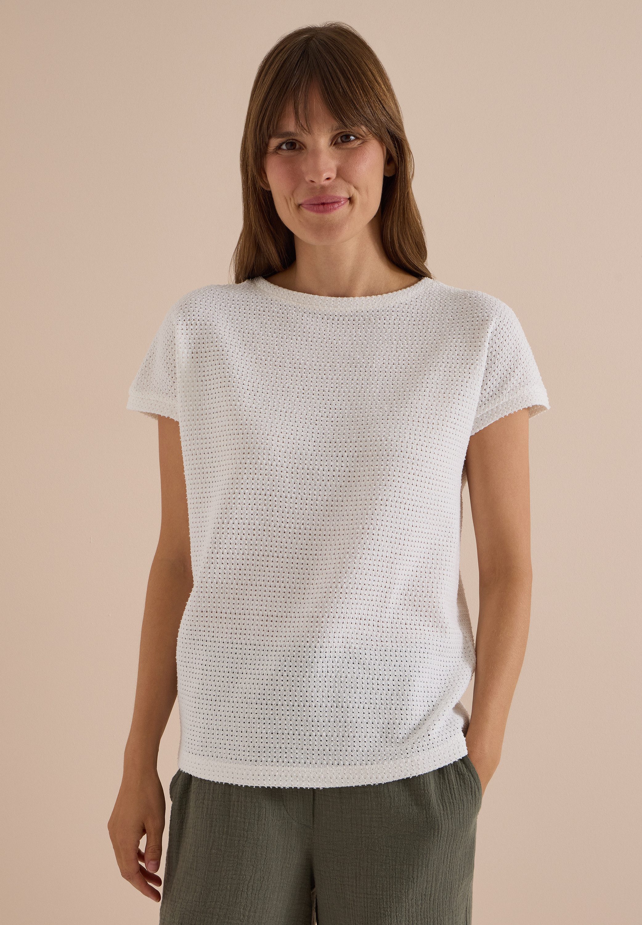 CECIL T-Shirt mit U-Boot-Ausschnitt