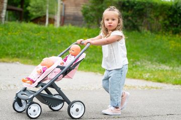 Smoby Puppen-Zwillingsbuggy Quinny, Made in Europe