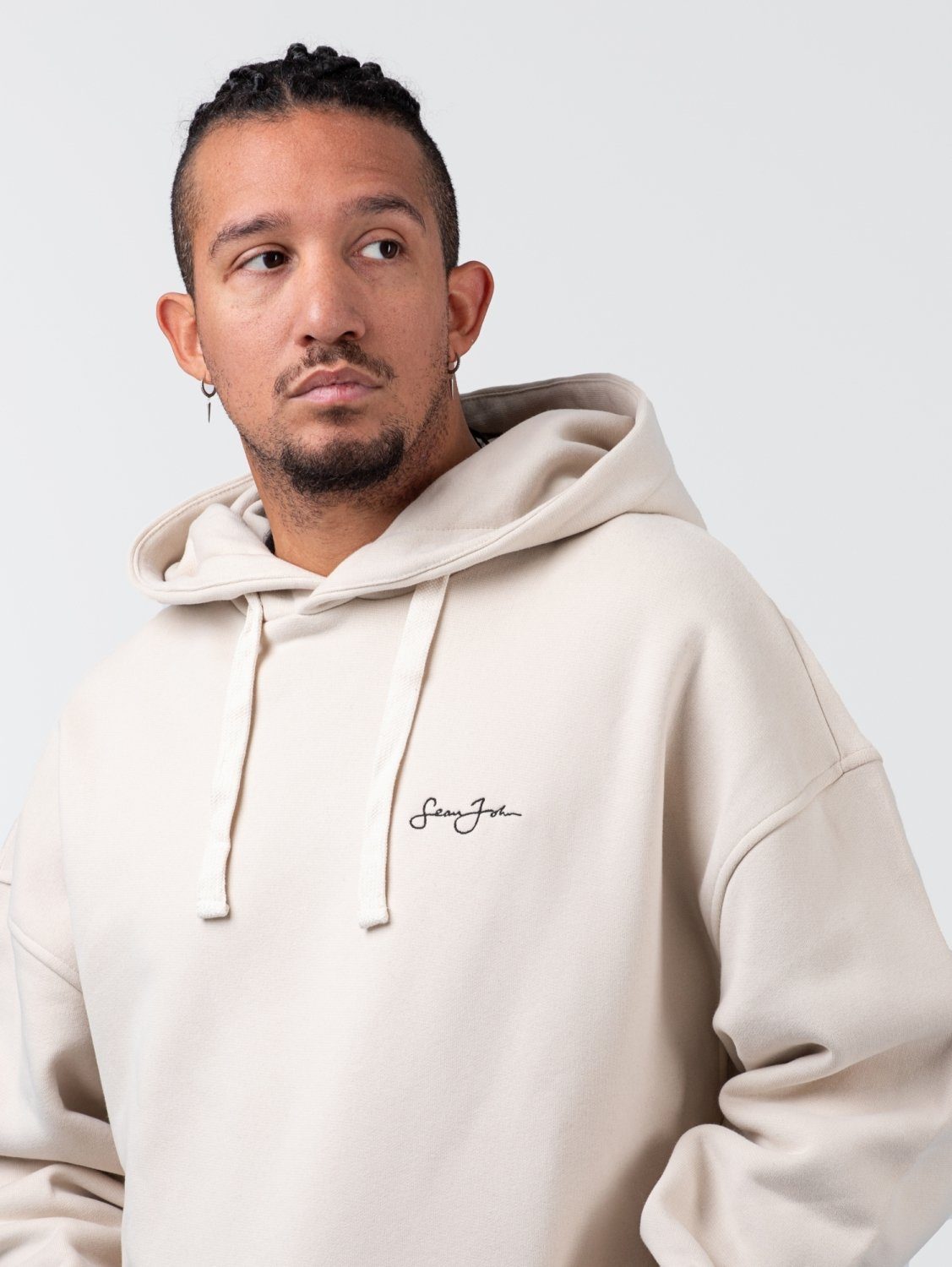 Sean John Hoodie Sean John Script Logo Peached City Backprint Hoodie