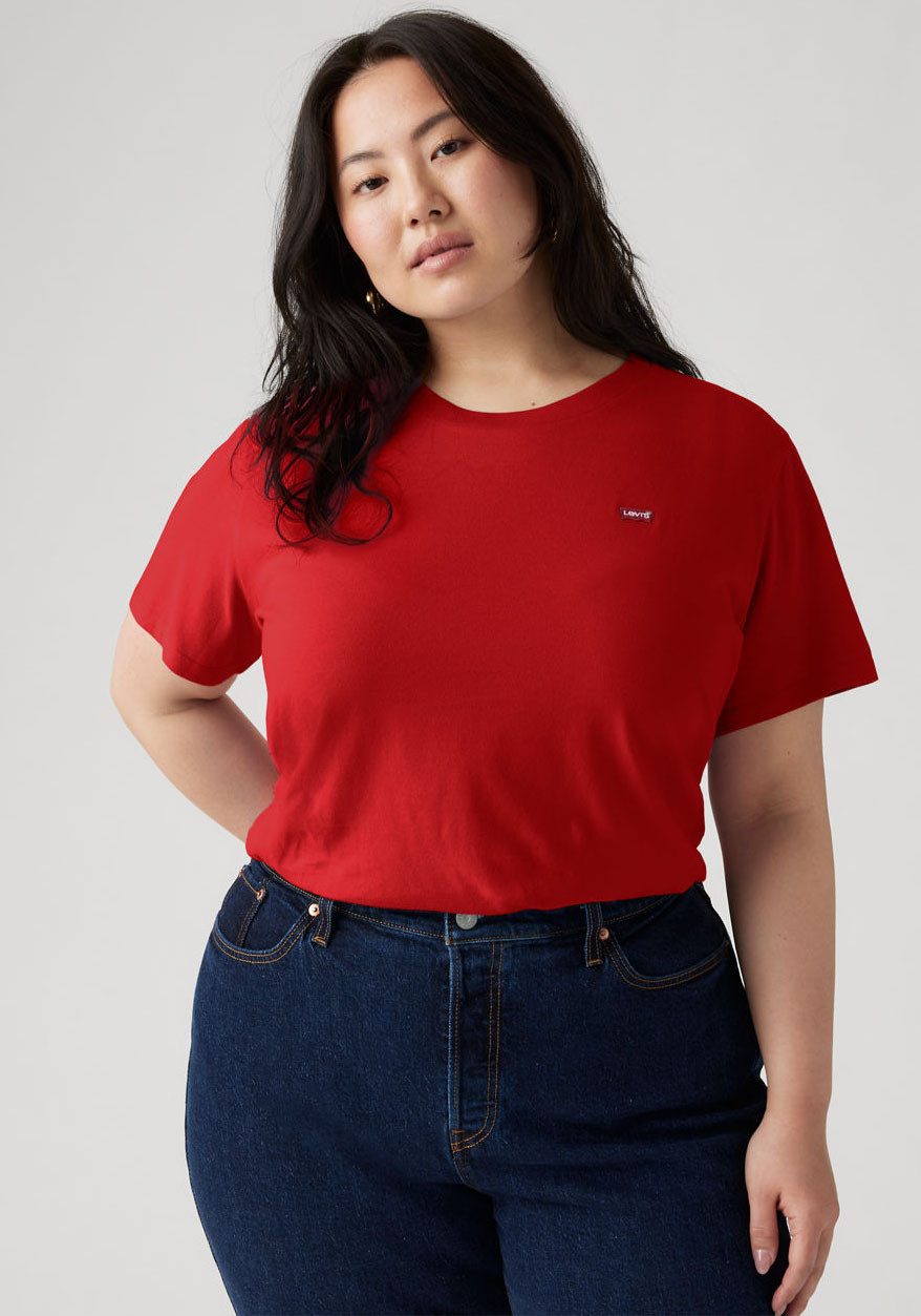 Levi's® Plus T-Shirt THE PERFECT TEE Figur umspielend