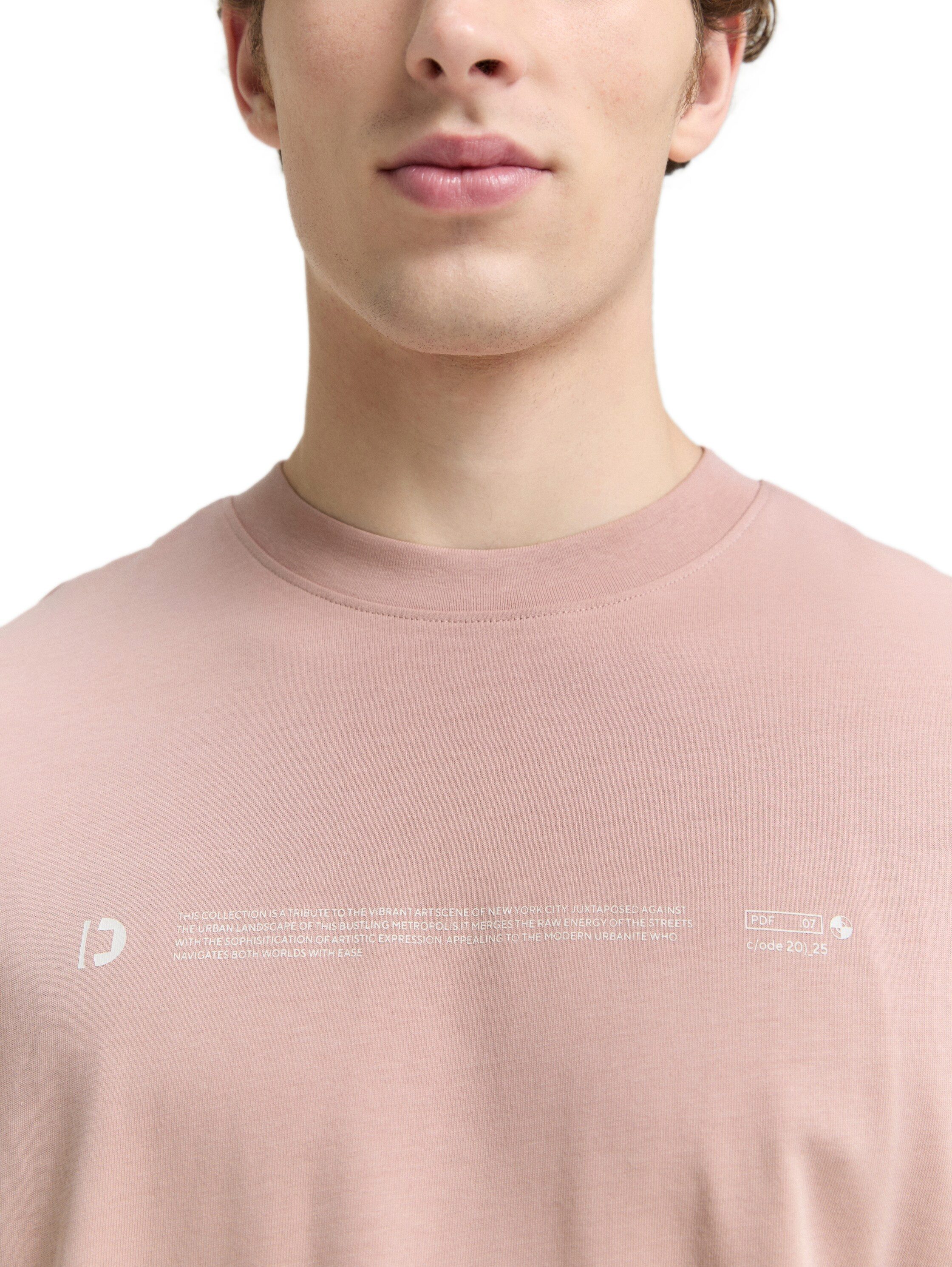 TOM TAILOR Denim T-Shirt mit Schriftzug