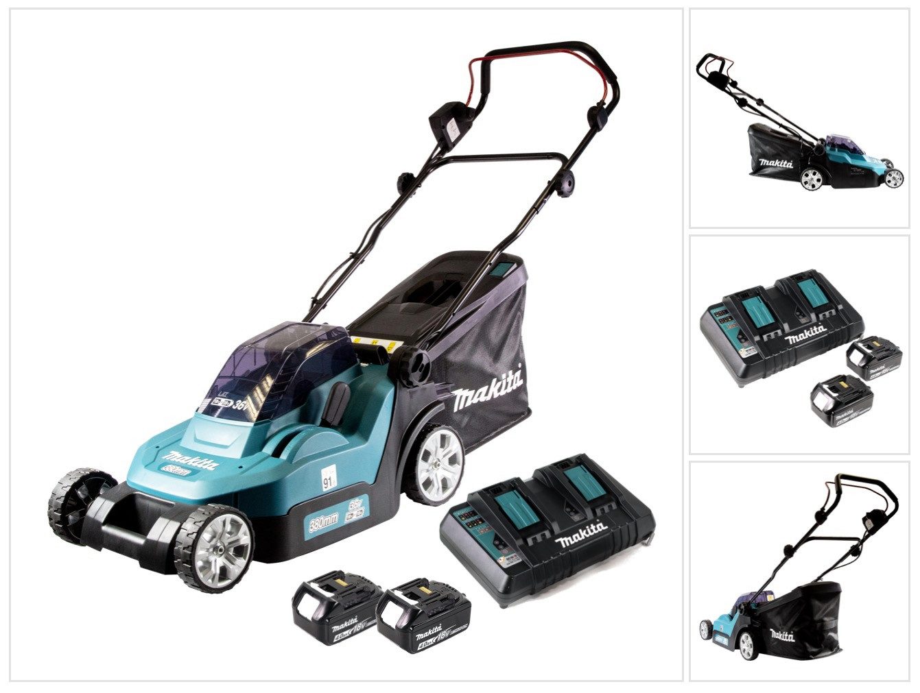 Makita Akkurasenmäher DLM 382 PM2 Akku günstig online kaufen