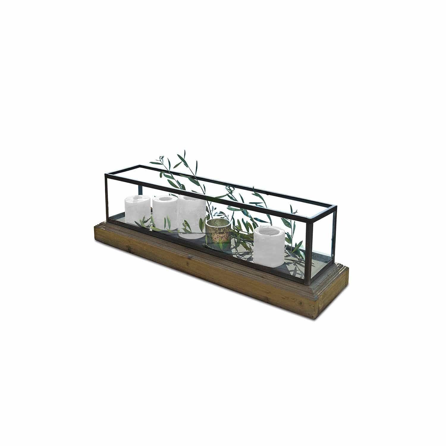 Mirabeau Windlicht elegante Tischdeko Curgy, Kerzenhalter Stahlrahmen & off günstig online kaufen