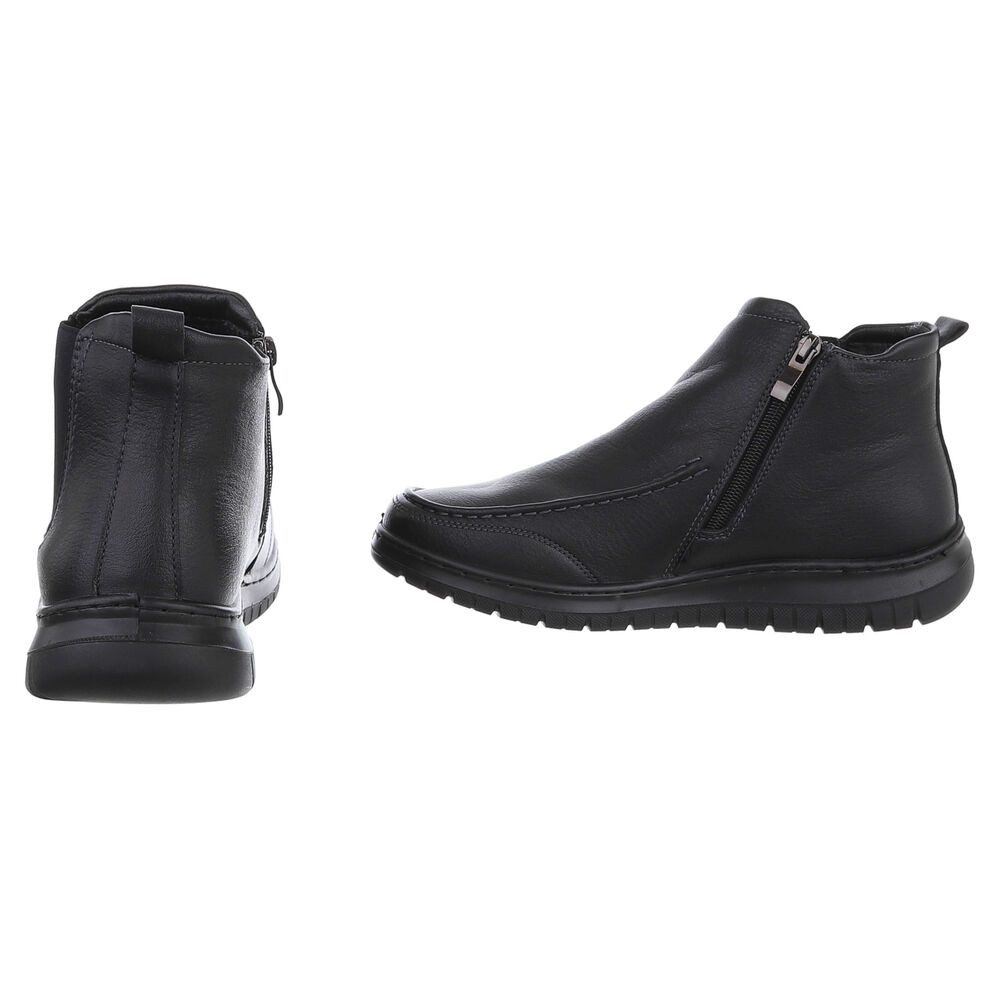 Coolwalk Herren Chelsea Freizeit Stiefelette (88491744) Flach Boots in Schwarz – Bild 5 von 5