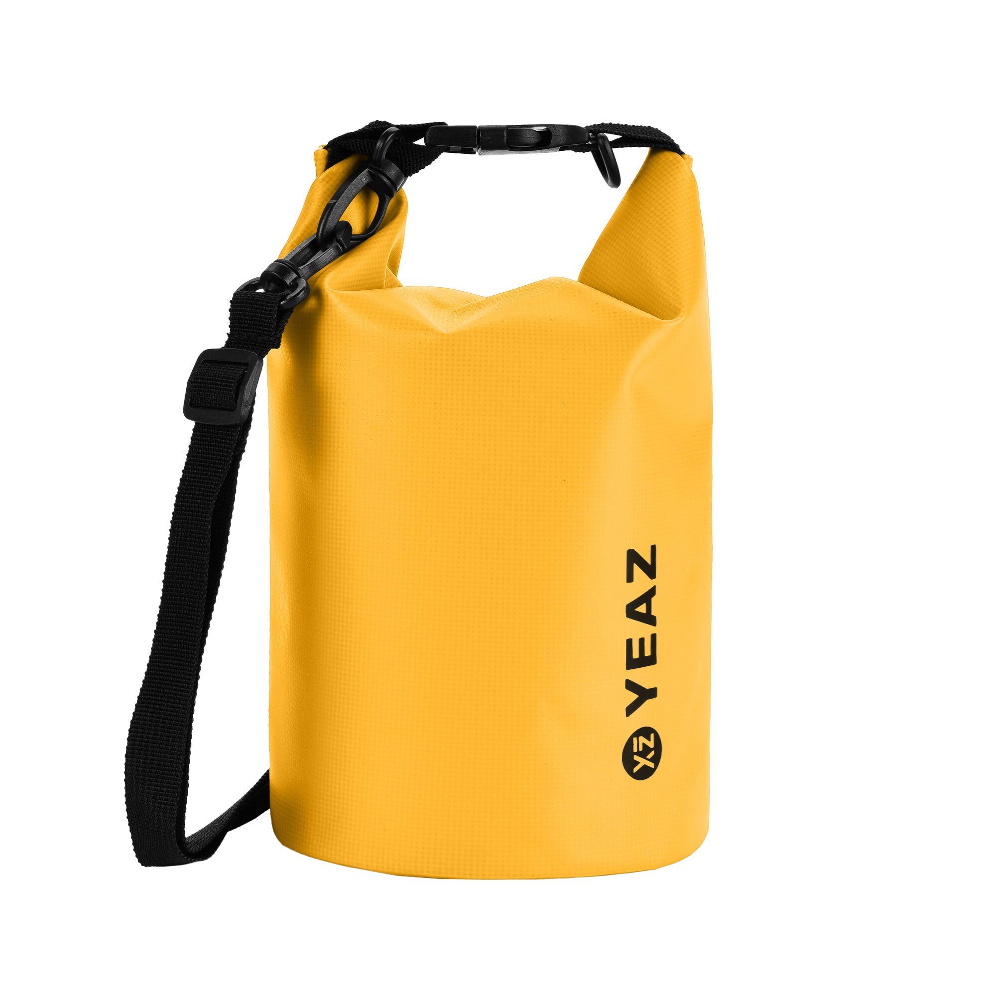 1,5l wasserfester Drybag ISAR YEAZ gelb packsack