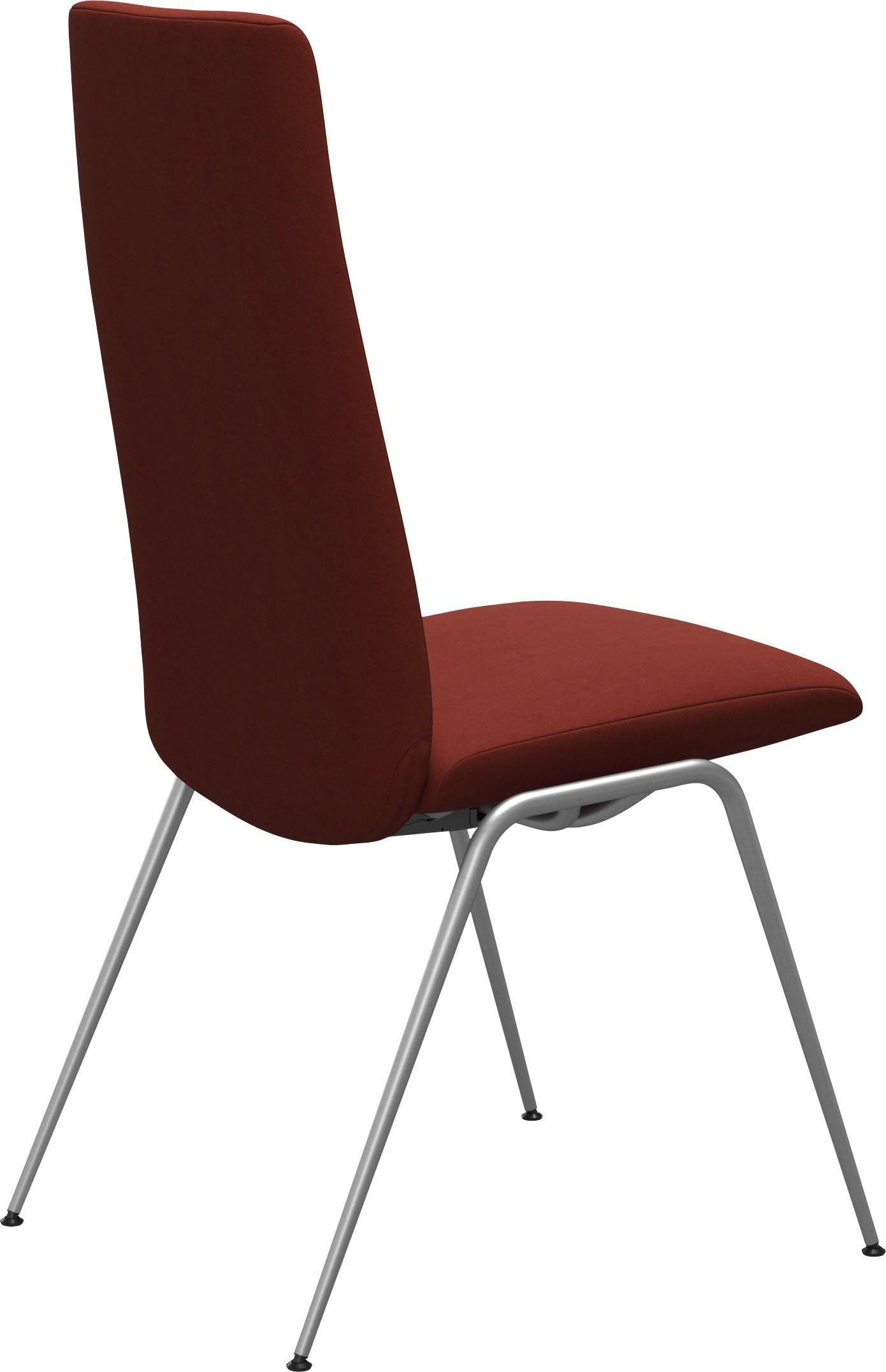 Stressless® Polsterstuhl matt in Stahl Größe mit High Back, Beinen Laurel, aus Chrom M