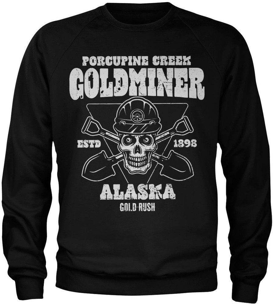 Gold Rush Rundhalspullover Porcupine Creek Goldminer Sweatshirt