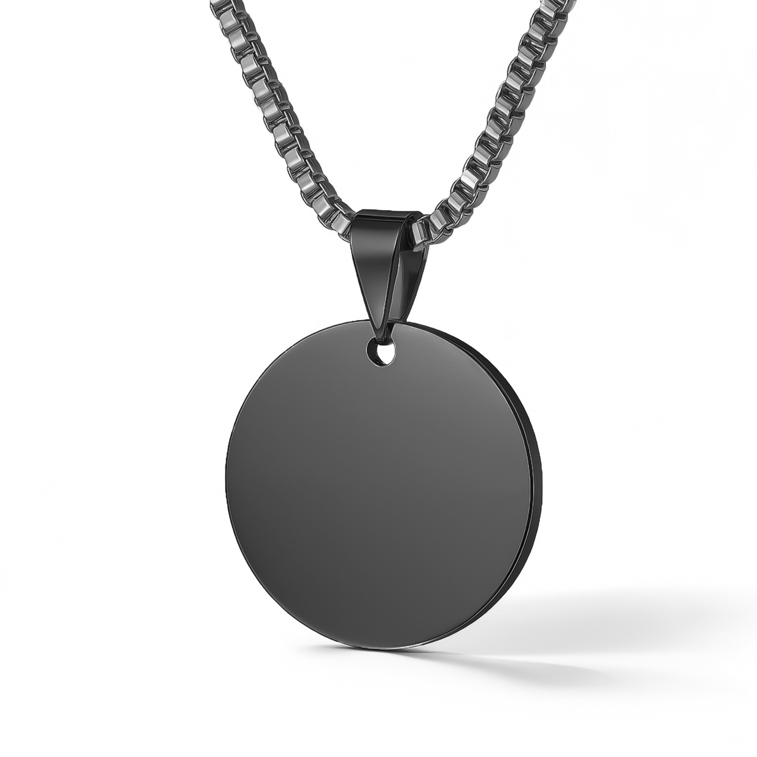 UNIQAL.de Kreuzkette UNIQAL Kreuz Halskette mit Anhänger Symbol (Edelstahl, Casual Style, Unisex, Basic, Deutsches Patent-und Markenamt), Kreuzanhänger