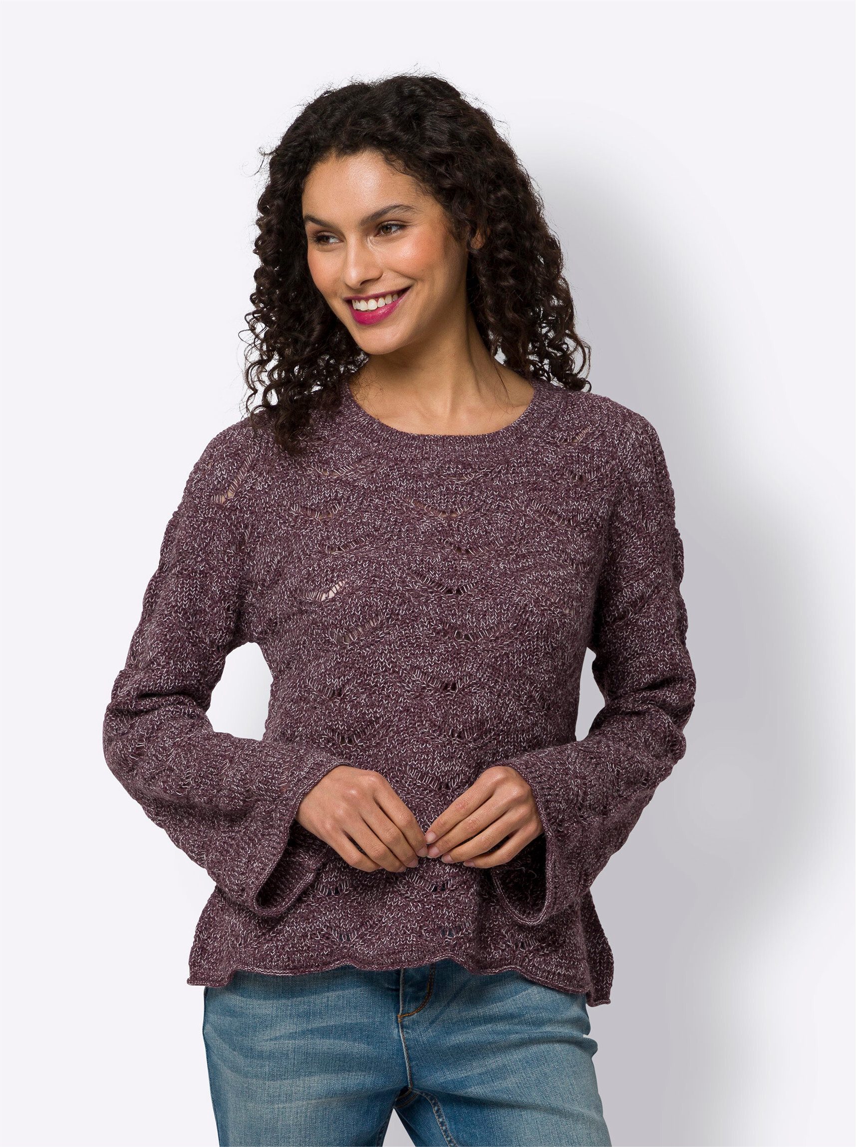 Strickpullover Ajourpullover